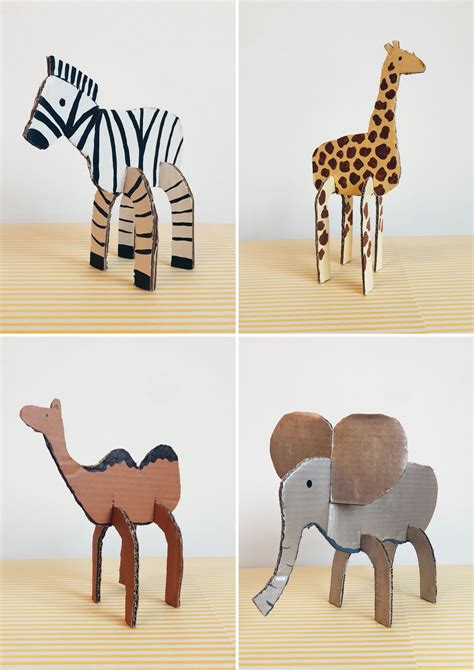 Diy Cardboard Craft Ideas For Kids