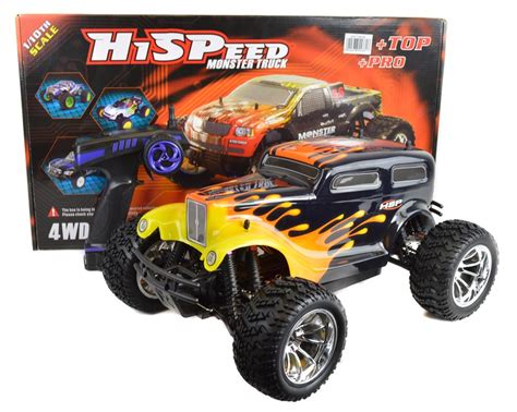 Hot Rod 110 Scale Electric Radio Controlled 4wd Monster Truck