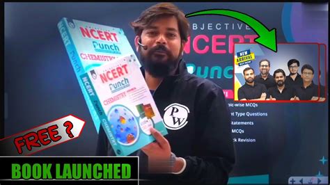Pankaj Sir Promoting Punch Physics Wallah Launched Ncert Punch Book