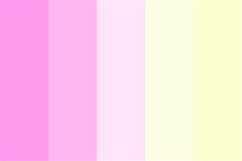 Pretty Pink Princess But With Yellow Too Color Palette