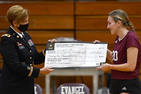 Evangel Volleyball Player Receives 92000 Army Rotc Scholarship