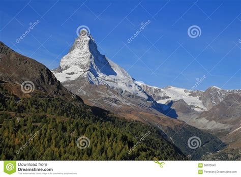 Matterhorn In Autumn Stock Image Image Of Scenic Alpine 60103645