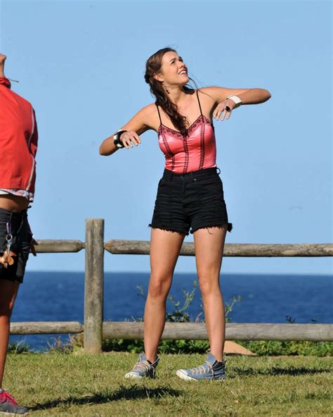 Demi Harman In Shorts On Home And Away Set 27 Gotceleb