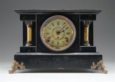 Antique Seth Thomas Adamantine Mantel Clock Ebth