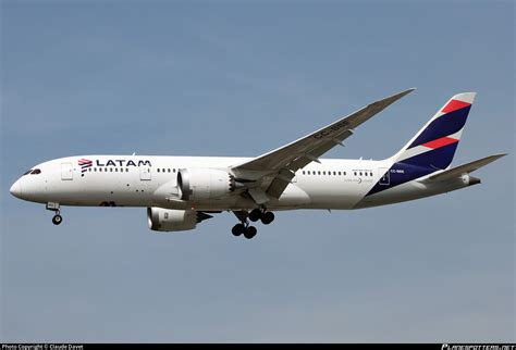 Cc Bbe Latam Airlines Chile Boeing 787 8 Dreamliner Photo By Claude