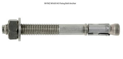 Stainless Steel A4 Wurth W Faz M16x145 Fixing Bolt Anchor At Best Price