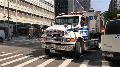Rare Catch Of Nypd Esu Decontamination Task Force Responding To 2nd