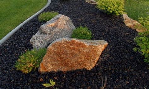 46 Marvelous Rock Stone For Your Frontyard