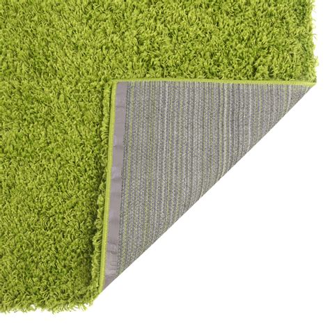 Grass Green 8 X 8 Solid Shag Square Rug