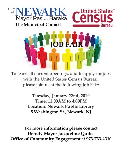 Newark Events 2020 Census Job Fair