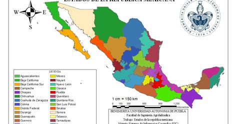 Sistemas De Información Geográfica Estados De La República Mexicana