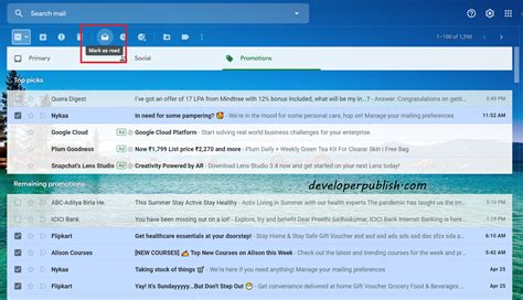 How To Mark An Entire Gmail Inbox Emails As Read