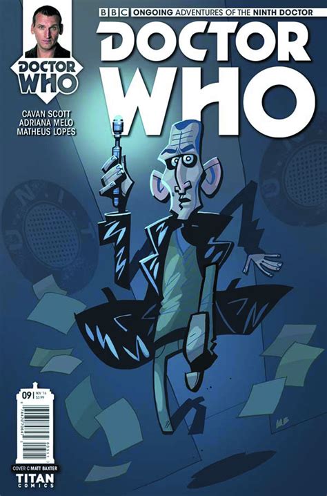 Doctor Who New Adventures With The Ninth Doctor 9 Baxter Cover