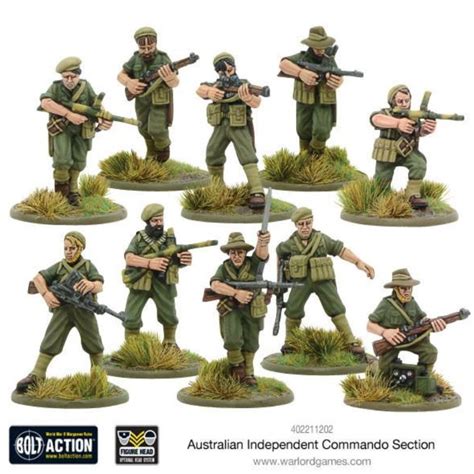 Bolt Action Australian Independent Commando Squad