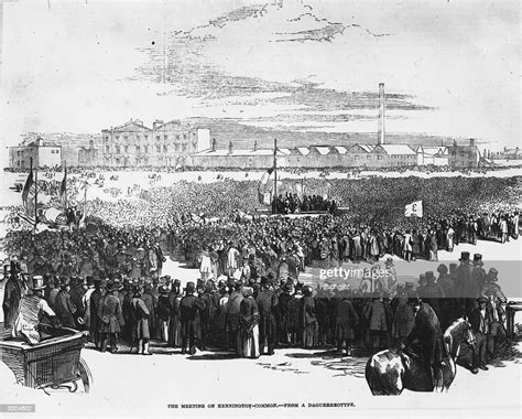 The Great Chartist Meeting Held On Kennington Common In April 1848 News Photo Getty Images