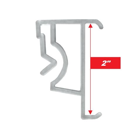 Be sure to measure the rail of your vertical blind where the clip snaps on. Levolor 2 Inch Valance Clip for Wood & Faux Wood Blinds ...