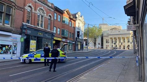 Nottingham Three Killed Three Injured In City Centre Attacks Bbc News
