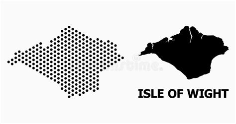 3d Isle Of Wight Council Flag England Stock Illustration
