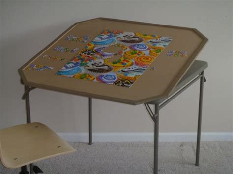 Items Similar To Rotating Table Top Assembly Board For Jigsaw Puzzles
