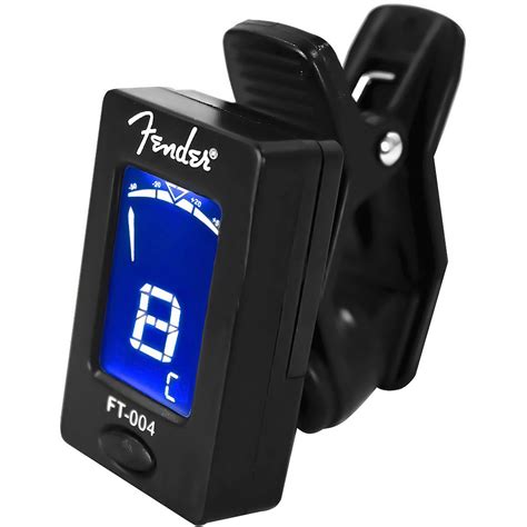 Fender Ft 004 Chromatic Clip On Tuner Fender Effects Drum And Guitar