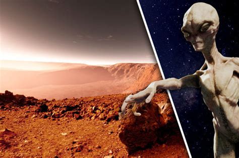 aliens on mars scientists reveal evidence of oceans on red planet found in meteors daily star