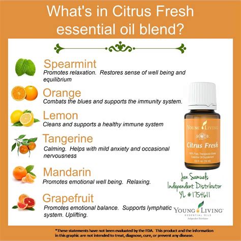 Diffuse citrus fresh in your home young living. Young Living Citrus Fresh essential oil blend