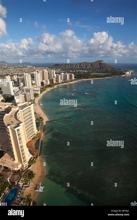 Aerial Waikiki Beach Hi Res Stock Photography And Images Alamy