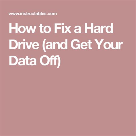 Essentially, swagbucks acts as a portal for gpt (get paid to) tasks. How to Fix a Hard Drive (and Get Your Data Off) | Fix it ...