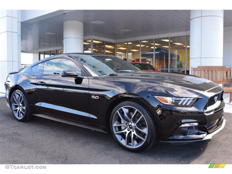 2015 Black Ford Mustang Gt Premium Coupe 98570757 Car