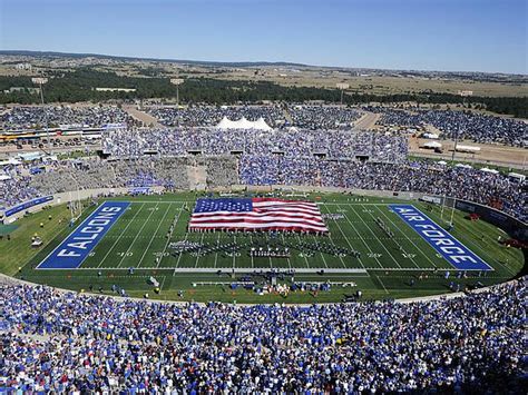 It is the home field of the air force falcons of the mountain west conference, and also holds the academy's graduation ceremonies each spring. Air Force...Falcon Stadium | Air force academy, United ...