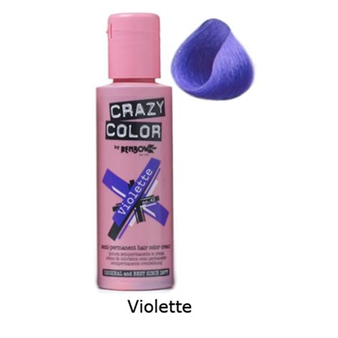 Crazy Color Crazy Color Violette Semi Permanente Haarverf Paars A