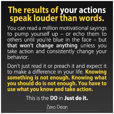 Actions speak louder than words quotes. Actions Speak Louder Than Words Quotes. QuotesGram