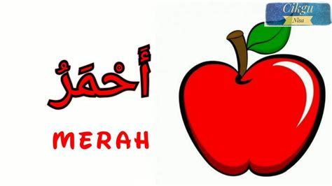 Hebat, nilai sempurna, bagus نعم na'am : Warna - warna dalam Bahasa Arab - YouTube
