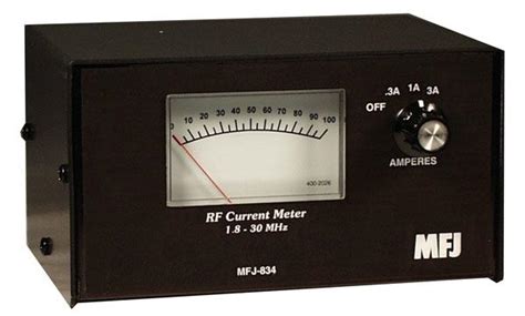 Rf Ammeter Mfj 834 Coax In Line Calibrated At Radioworld Uk