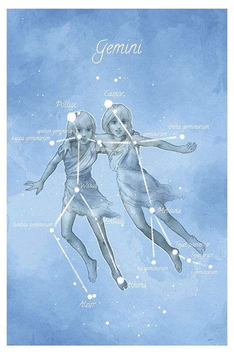Gemini Constellation Gemini Constellation Astrology Gemini