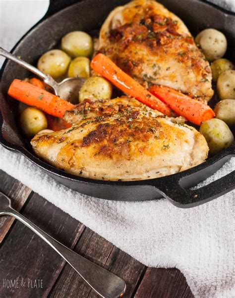 There's some mystical, magical mojo that happens in a cast iron skillet when you fry chicken in there. Cast Iron Skillet Roasted Chicken Breasts with Carrots ...