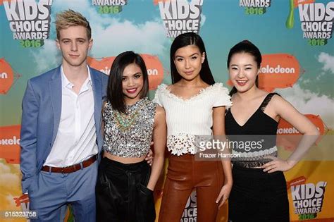 Actors Dale Whibley Louriza Tronco Erika Tham And Megan Lee Attend