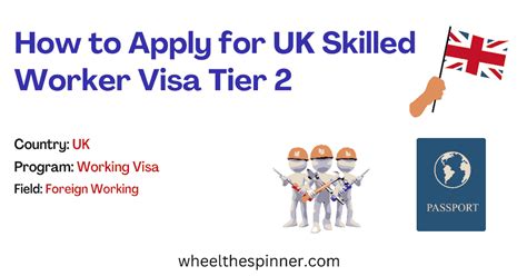 How To Apply For Uk Skilled Worker Visa In 2023 Tier 2 Zilaw Region