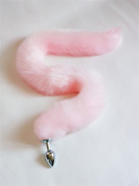 Butt Plug Tail Plug Cat Toy Ddlg Bdsm Fox Tail Butt Plug Sex Etsy