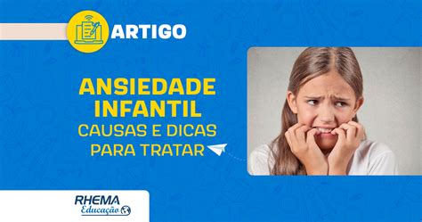 Ansiedade Infantil Como Tratar