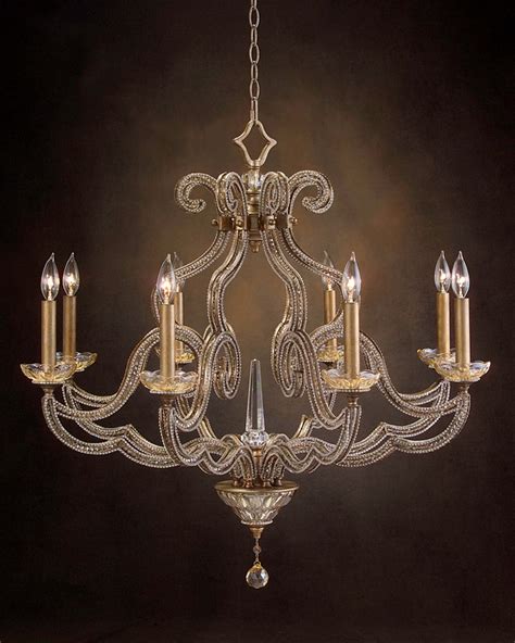 John Richard 8 Light Chandelier Ajc 8680