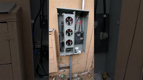 300 Amp Meter Electrical Panel Installation Youtube