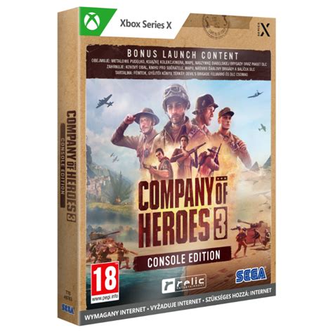 Company Of Heroes 3 Console Launch Edition Xsx
