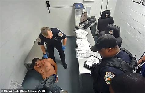 Cop Is Arrested After Jail Video Shows Him Shoving A Florida Inmate