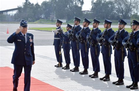 Afsouth Commander Decorated By Chilean Air Force 12th Air Force Air