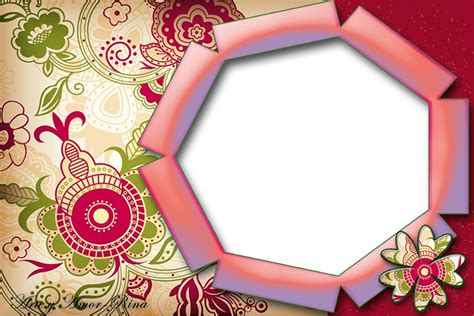 Vintage Border Floral Frame Free Ppt Backgrounds For Your Powerpoint