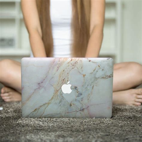 Marble Macbook Case Marble Laptop Case Marble Macbook Pro Etsy