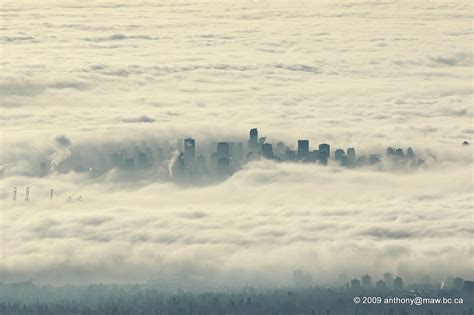 Vancouver Foggy City Vancouver Canada On A Dense Foggy Day Flickr