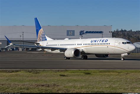 Boeing 737 9 Max United Airlines Aviation Photo 5382847
