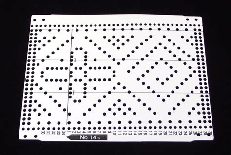 knitting machine punched card late 1960s 2000s museum of obsolete media
